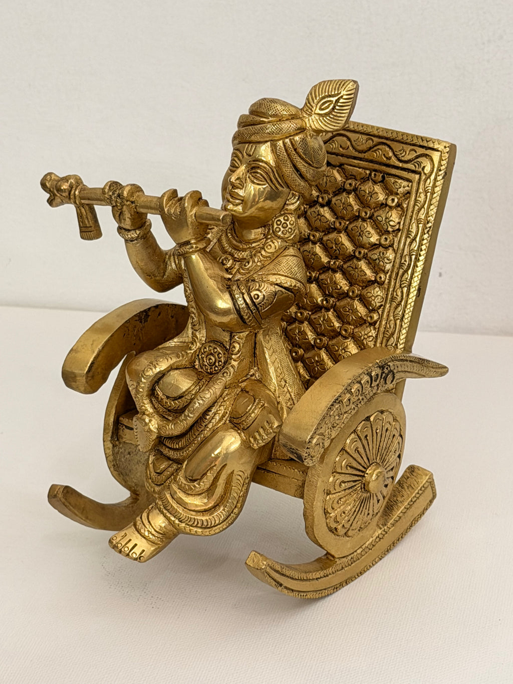 Krishna on Rocking Chair