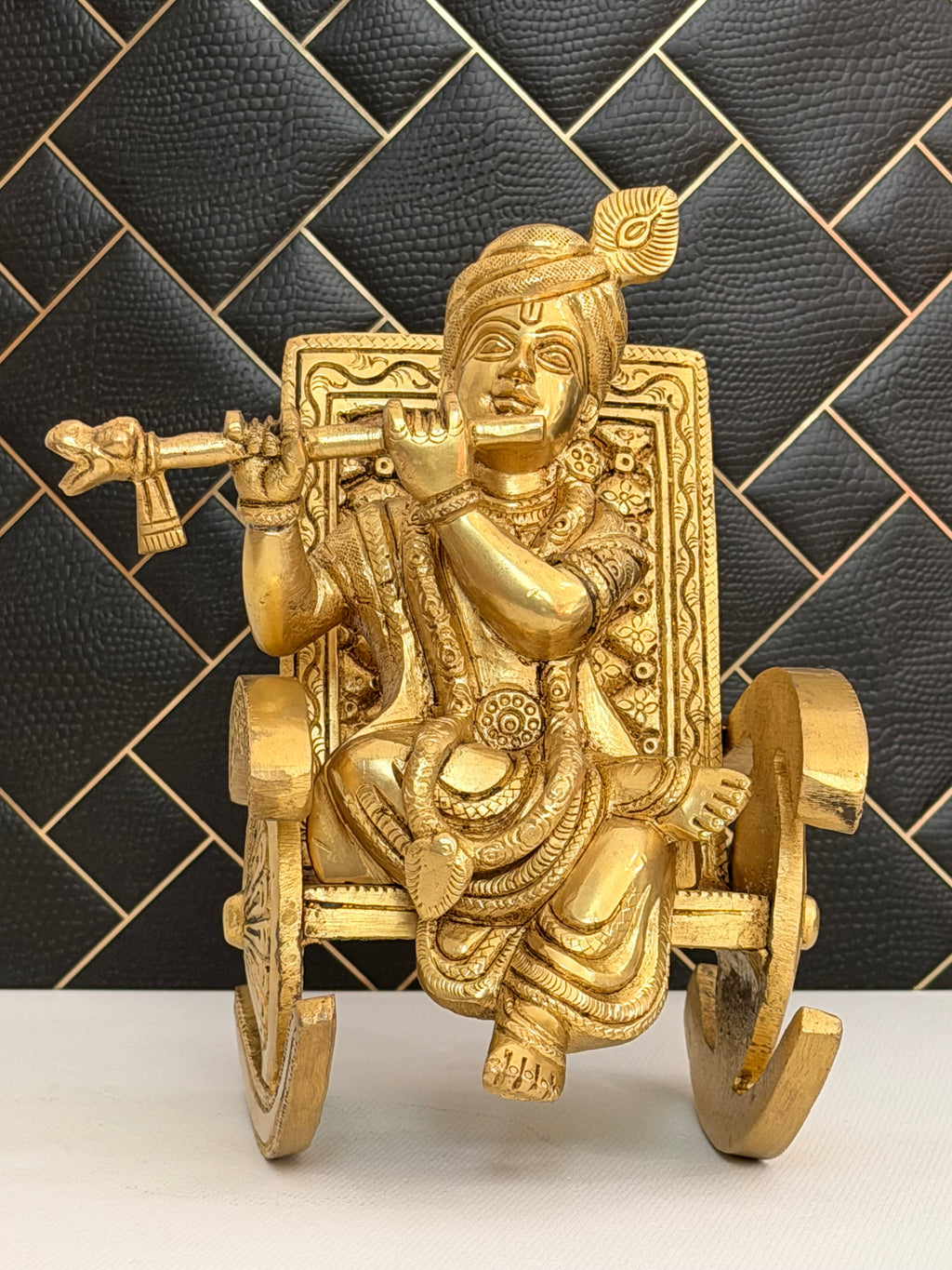 Krishna on Rocking Chair