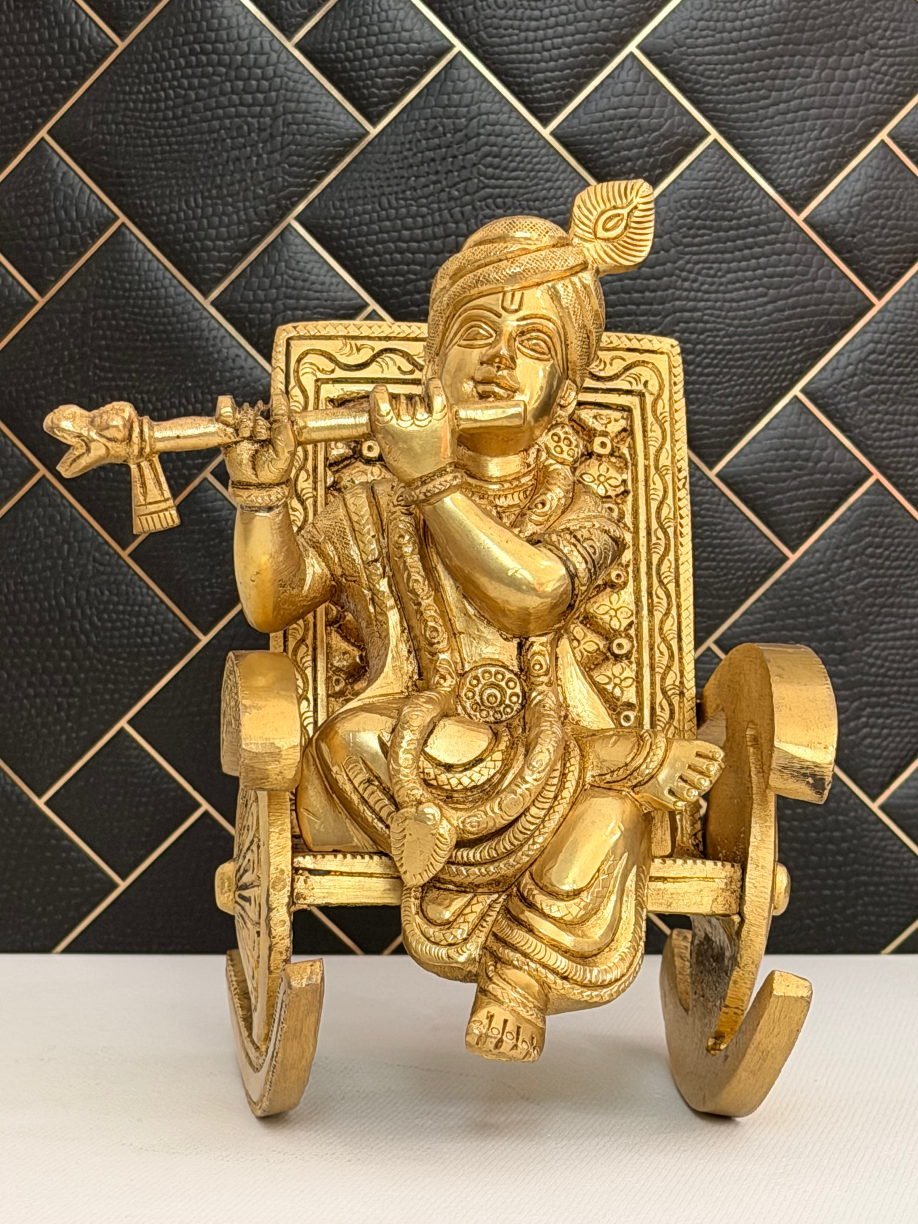 Krishna on Rocking Chair