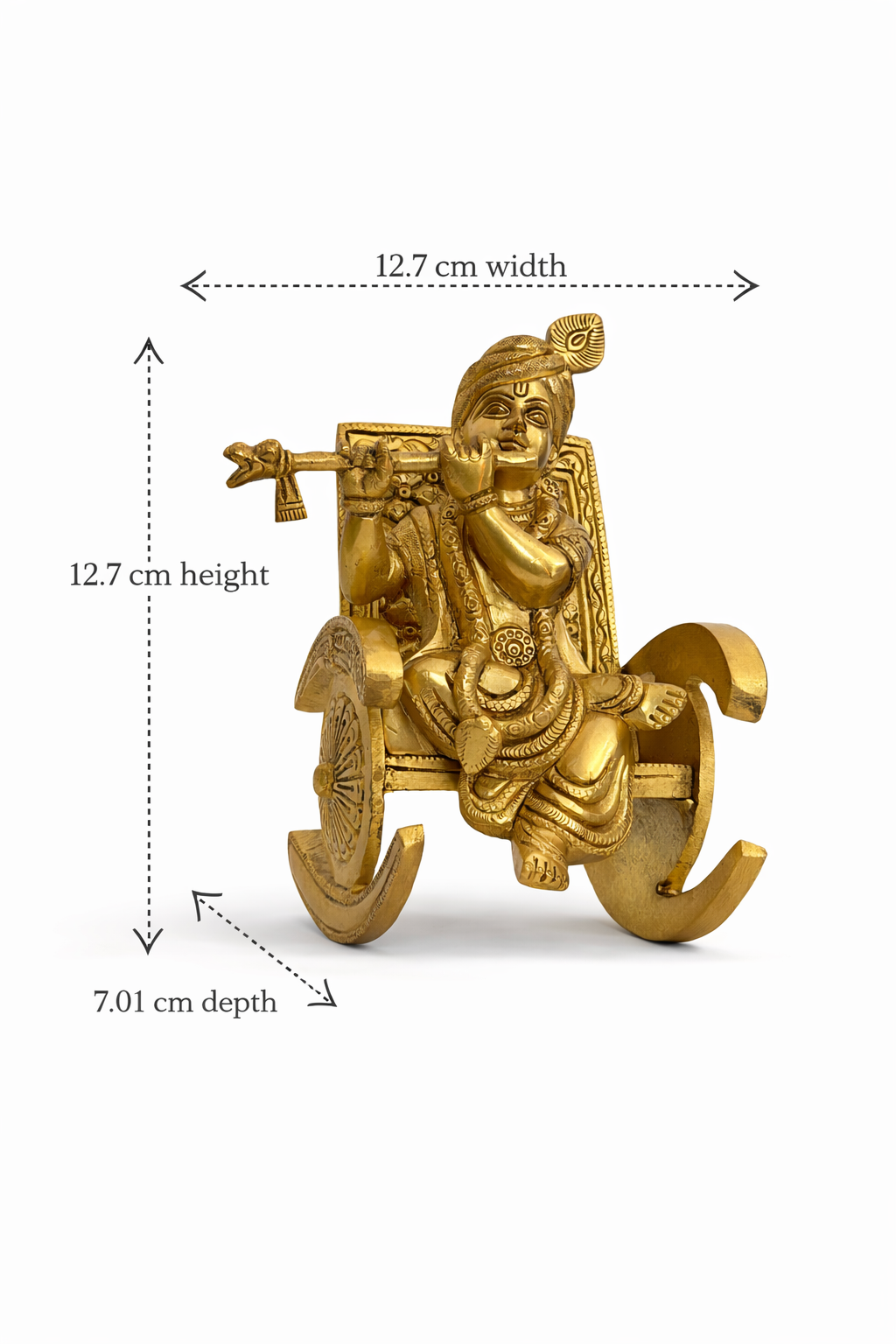 Krishna on Rocking Chair