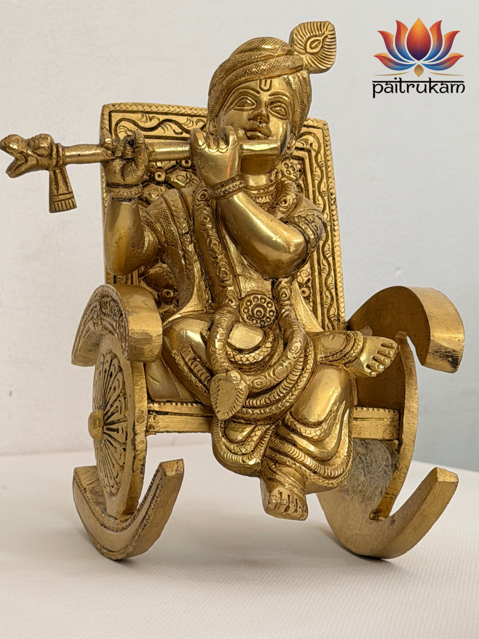 Krishna on Rocking Chair