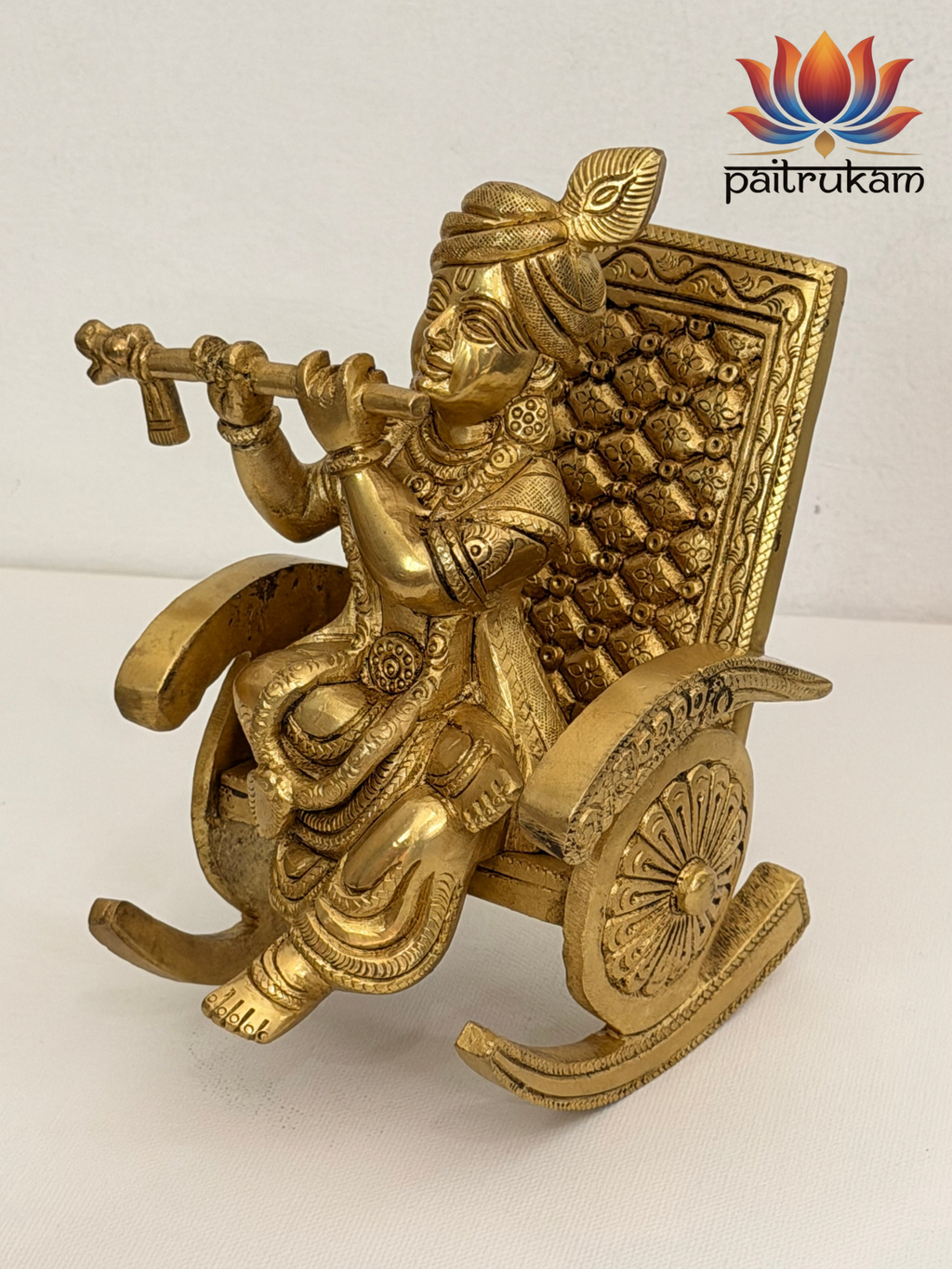 Krishna on Rocking Chair